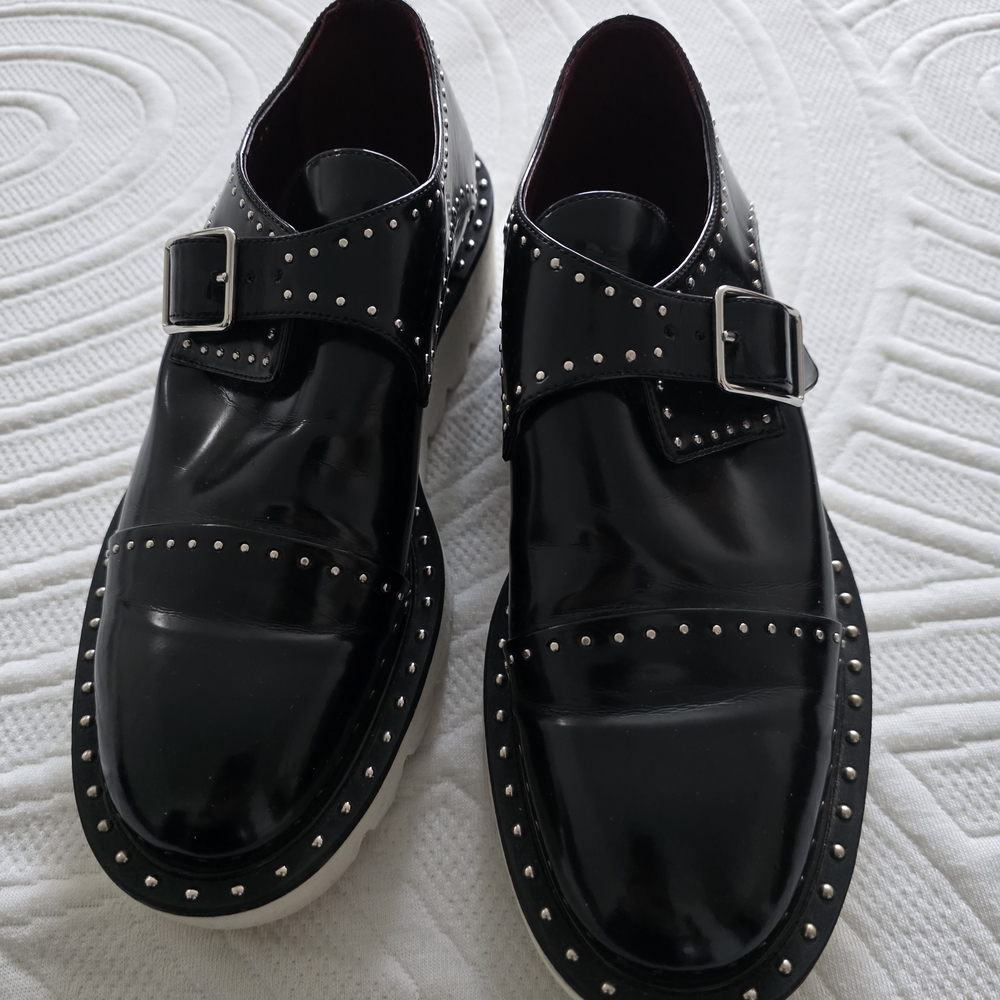 Stella McCartney Odette Brogues with Silver Studs